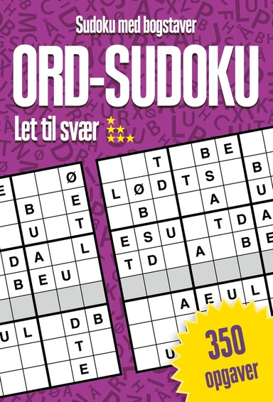 Ord-sudoku : Sudoku med bogstaver