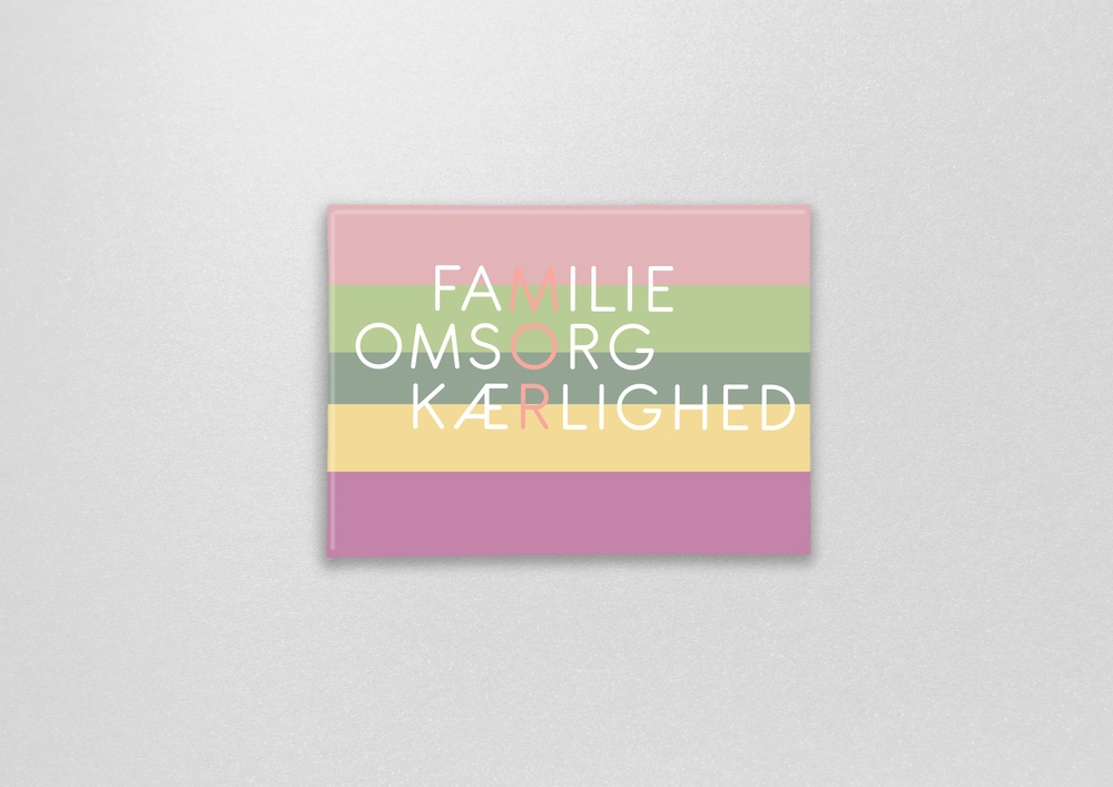 Magnet med citat mor, du er fantastisk