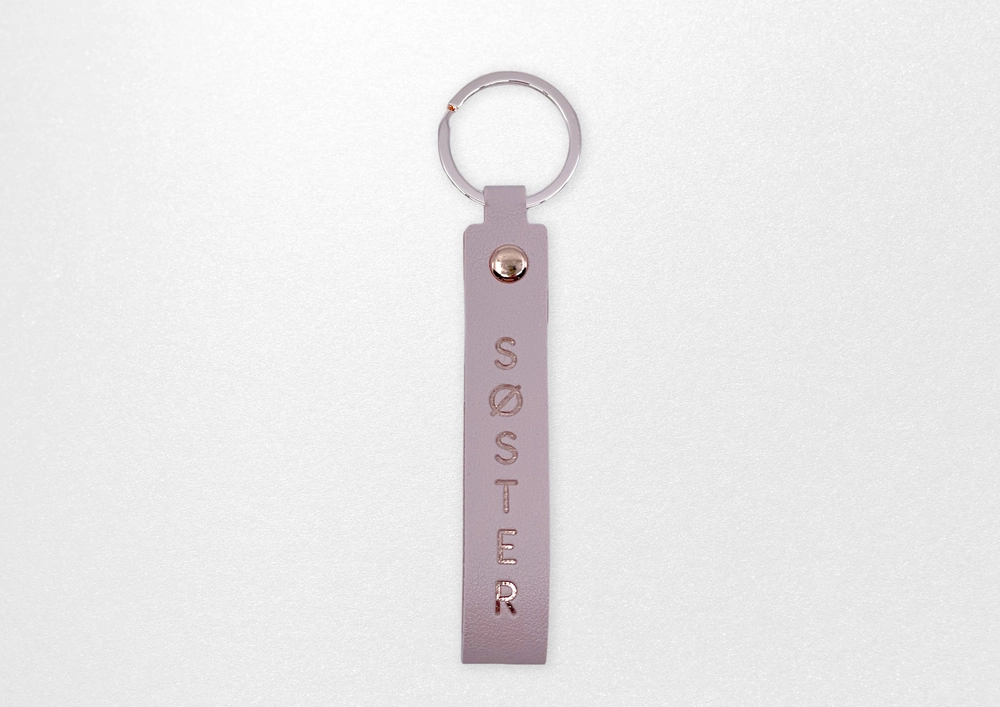 Nøglering søster i PU, du er fantastisk