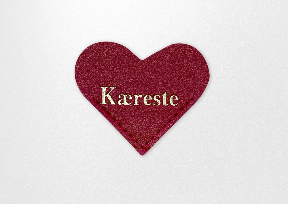 Bogmærke kæreste hjerte PU, du er fantastisk