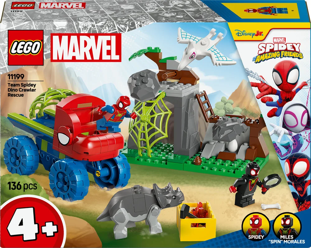 11199 LEGO Spidey Team Spideys dinotruck-redning