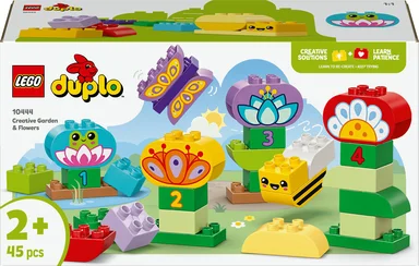 10444 DUPLO Town Kreativ have og blomster