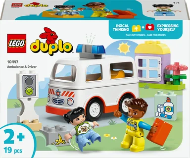 10447 DUPLO Town Ambulance og fører