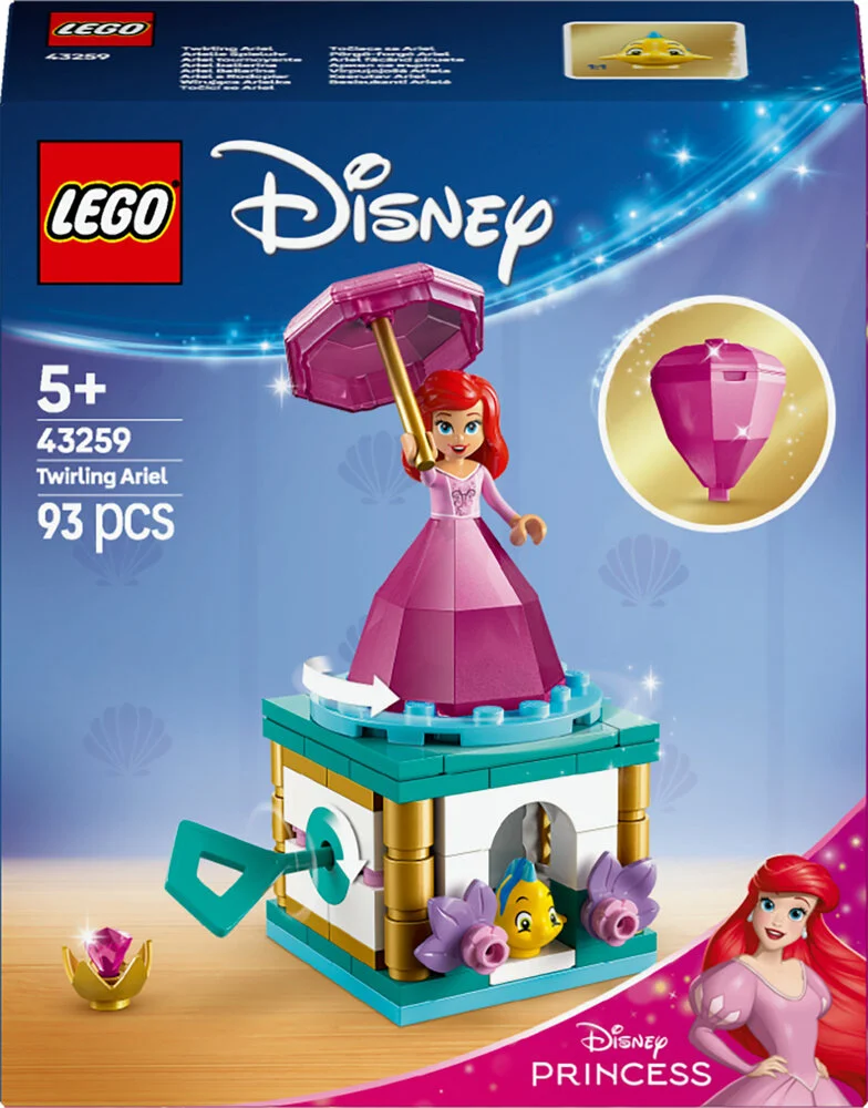 43259 LEGO Disney Princess Snurrende Ariel