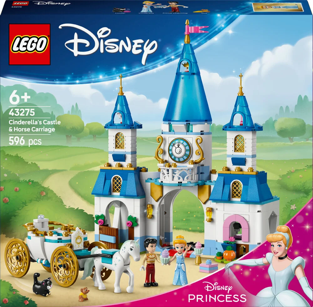 43275 LEGO Disney Princess Askepots slot og karet