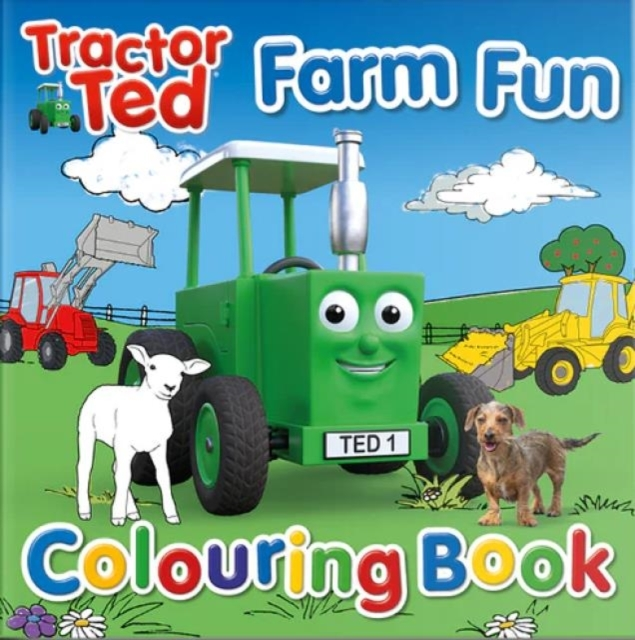 Billede af Tractor Ted Farm Fun Colouring Book