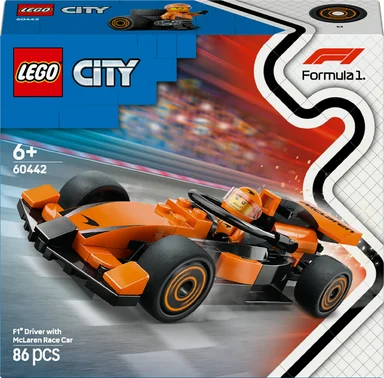 60442 City F1®-kører med McLaren-racerbil