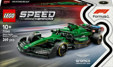 77245 Speed Champions Aston Martin Aramco F1® AMR24-racerbil