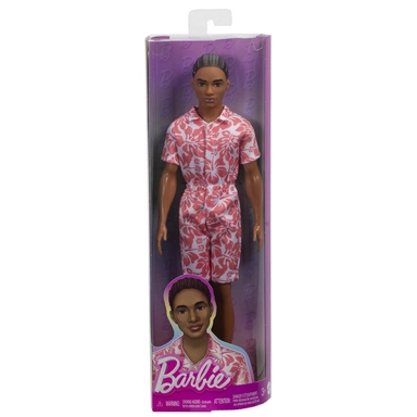 Barbie Fashionista Ken Med Trykt Kedeldragt