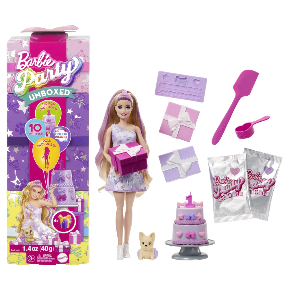 Barbie Party Unboxed Blond Dukke