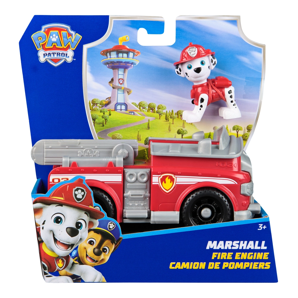 Paw Patrol Basisbil 2.0 - Marshall