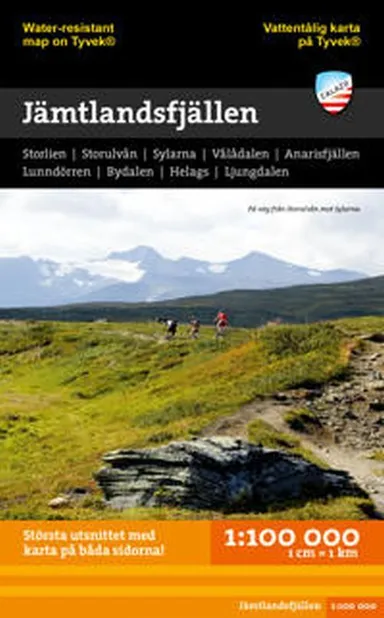 Jämtlandsfjällen 1:100 000