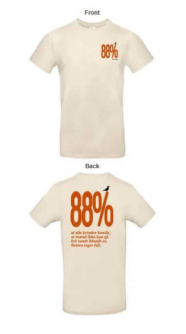 88% t-shirt str. M