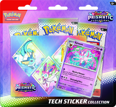 Pokemon Tech Sticker SV 8.5, Leafeon/Glaceon/Sylveon