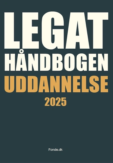 Legathåndbogen Uddannelse 2025