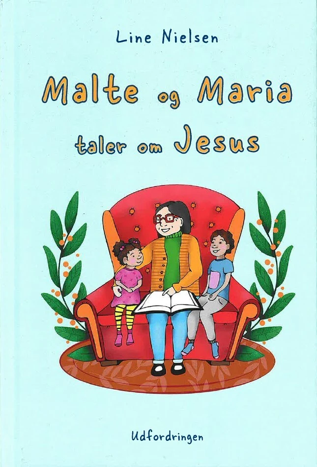 Billede af Malte og Maria taler om Jesus