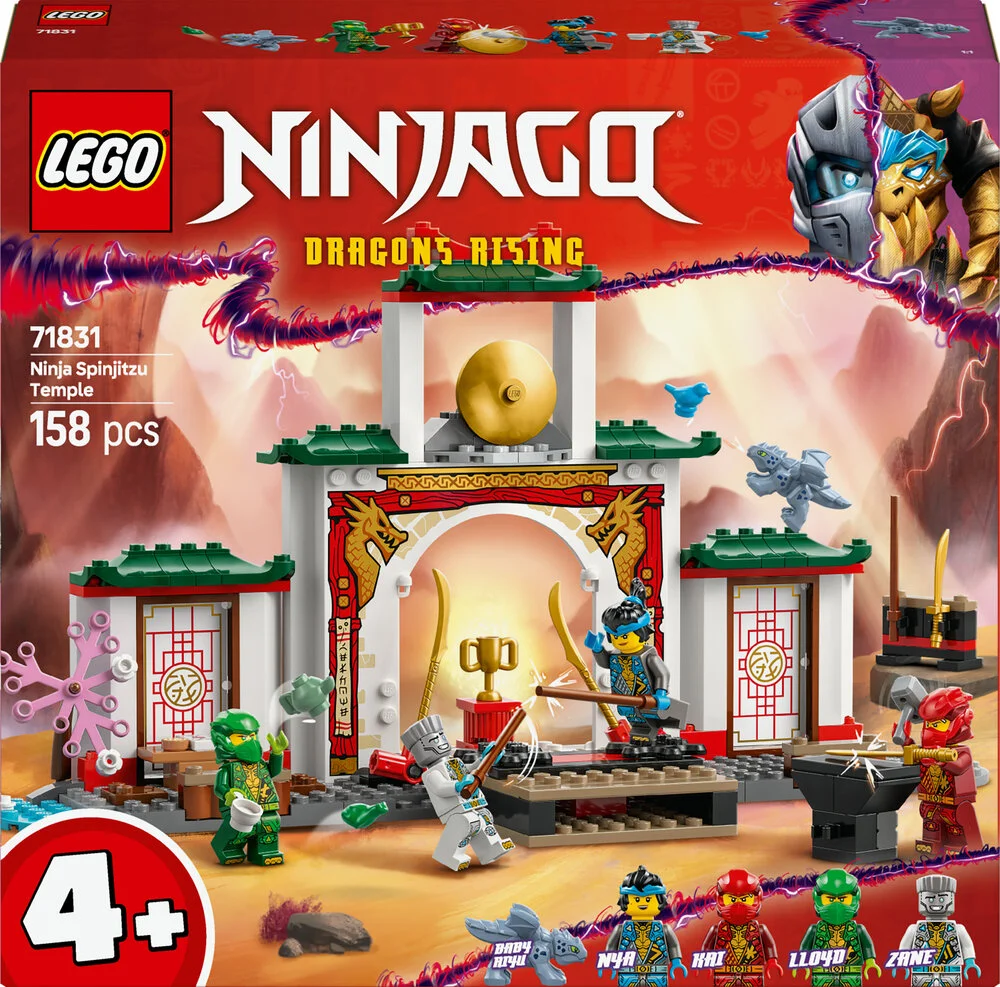 Billede af 71831 LEGO Ninjago Spinjitzu-ninjatempel