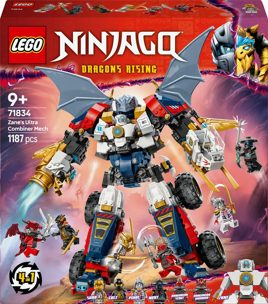 71834 LEGO Ninjago Zanes ultrakombirobot