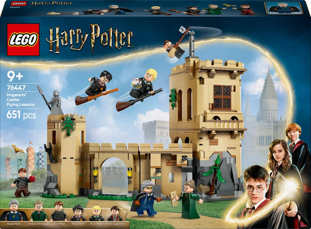 Billede af 76447 LEGO Harry Potter Hogwarts-slottet: Flyvelektioner