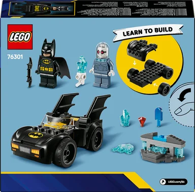 D2 76301 LEGO Super Heroes DC Batman og Batmobile mod Mr. Freeze