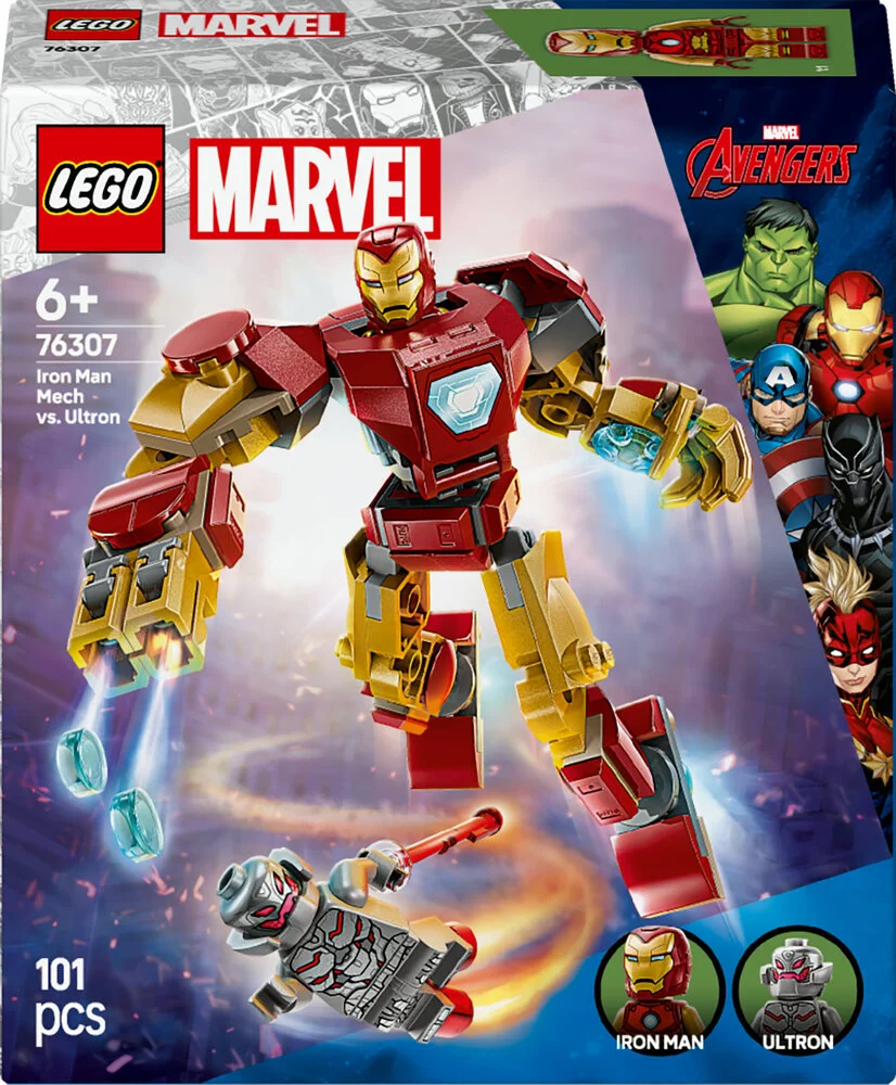 Billede af 76307 LEGO Super Heroes Marvel Iron Man-mech mod Ultron