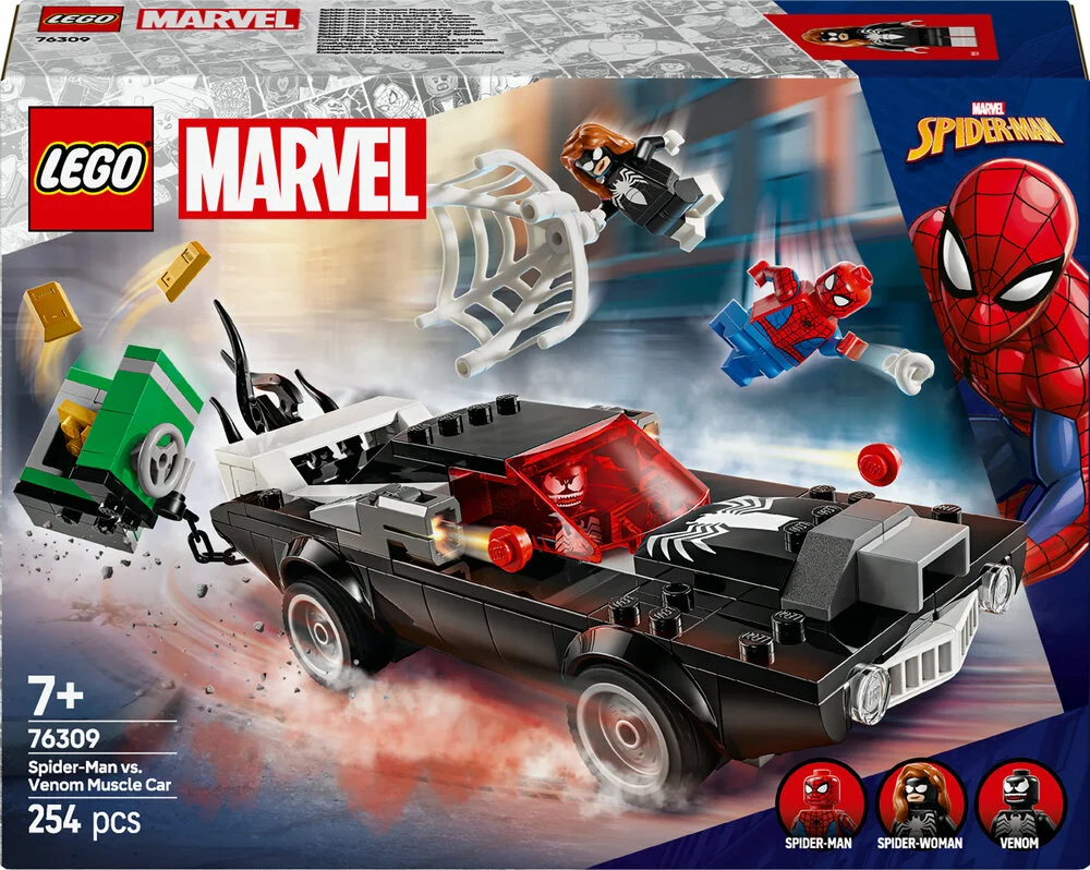 Billede af 76309 LEGO Super Heroes Marvel Spider-Man mod Venom-muskelbil
