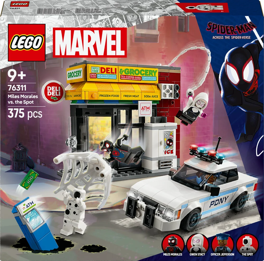 Billede af 76311 LEGO Super Heroes Marvel Spider-Verse: Miles Morales mod Spot
