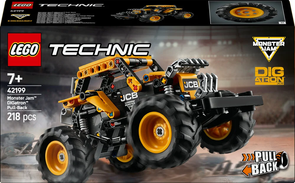 Billede af 42199 LEGO Technic Monster Jam DIGatron pull-back