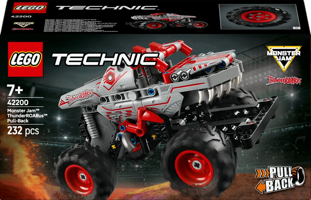 Billede af 42200 LEGO Technic Monster Jam ThunderROARus pull-back