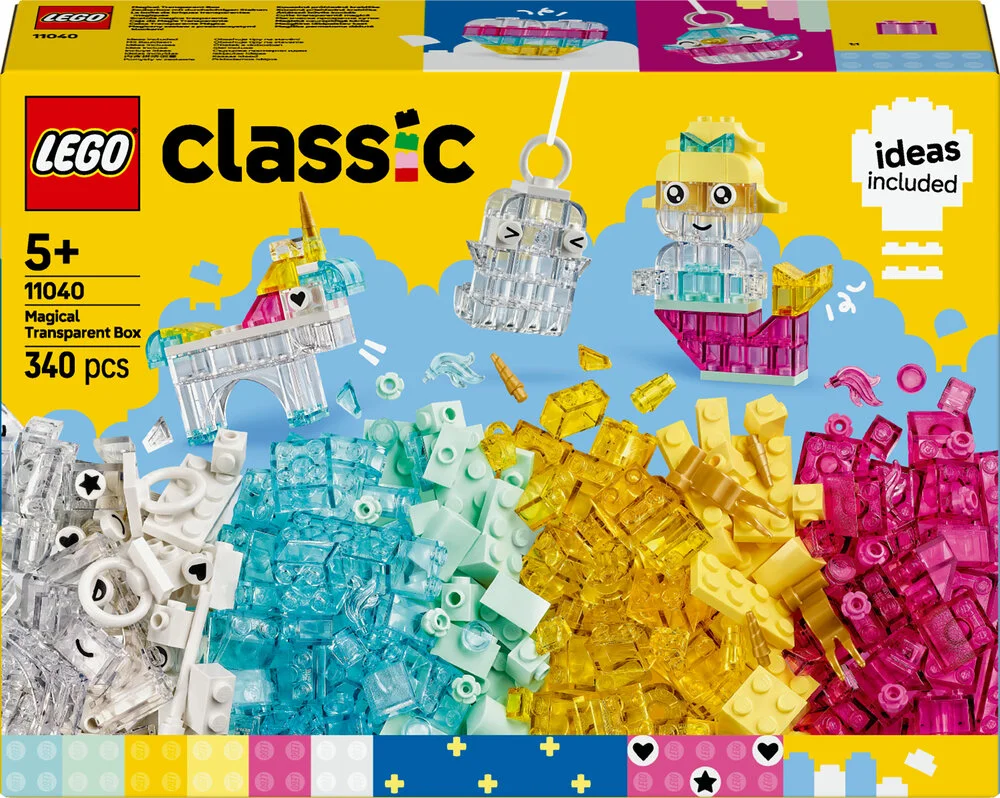 Billede af 11040 LEGO Classic Magiske gennemsigtige klodser