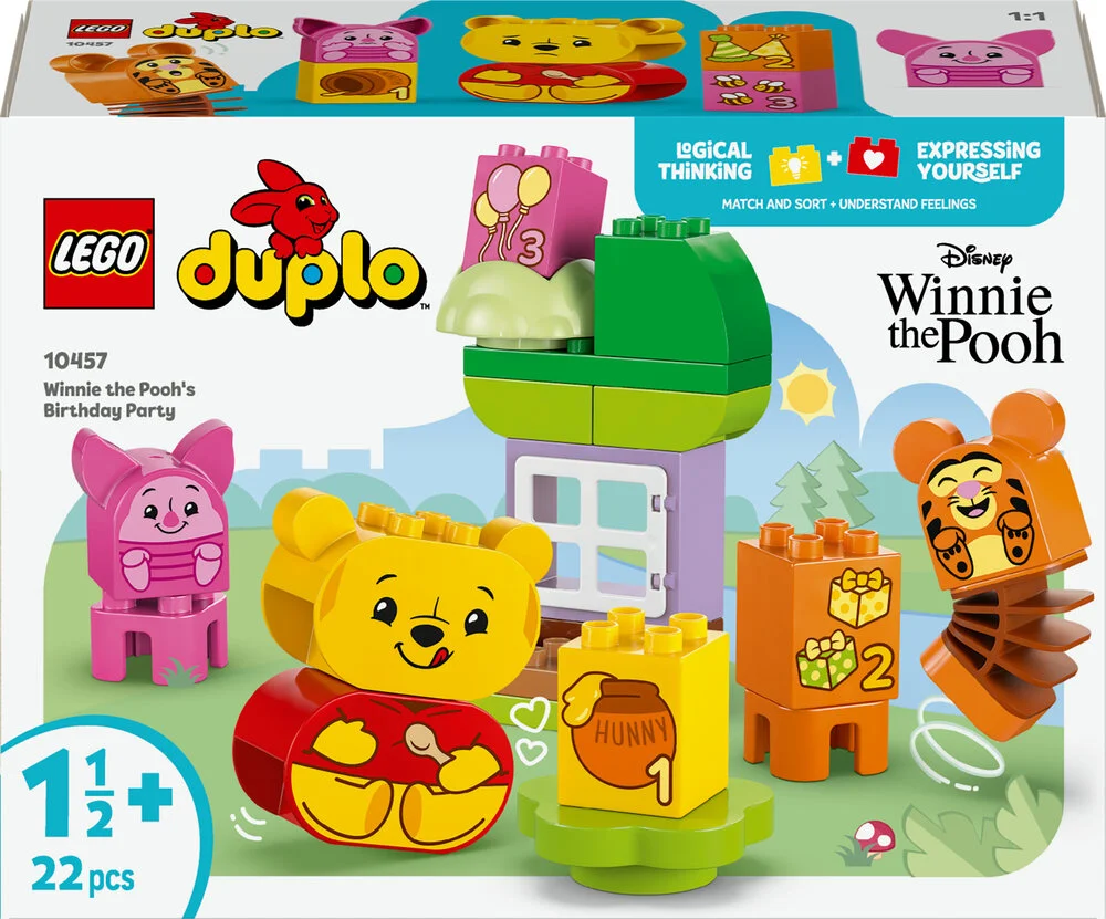 Billede af 10457 LEGO DUPLO Disney Peter Plys' fødselsdagsfest