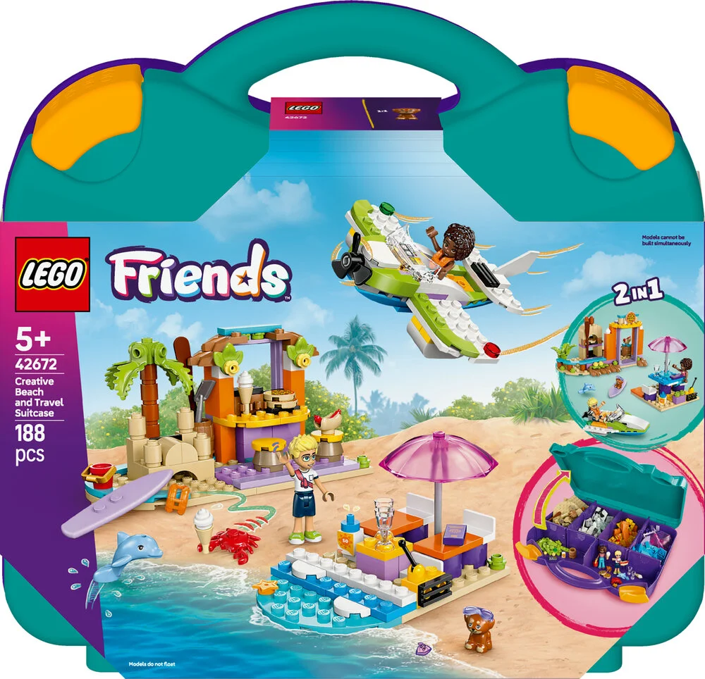 Billede af 42672 LEGO Friends Kreativ strand- og rejsekuffert