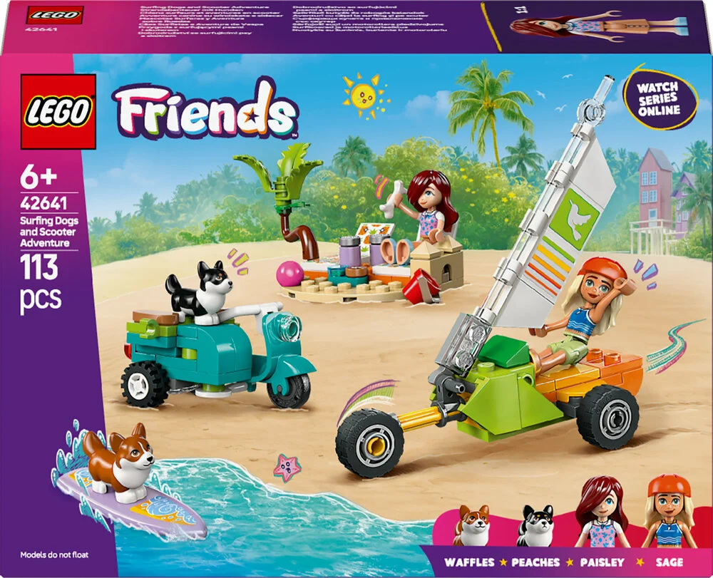 Billede af 42641 LEGO Friends Eventyr med surfende hunde og scooter