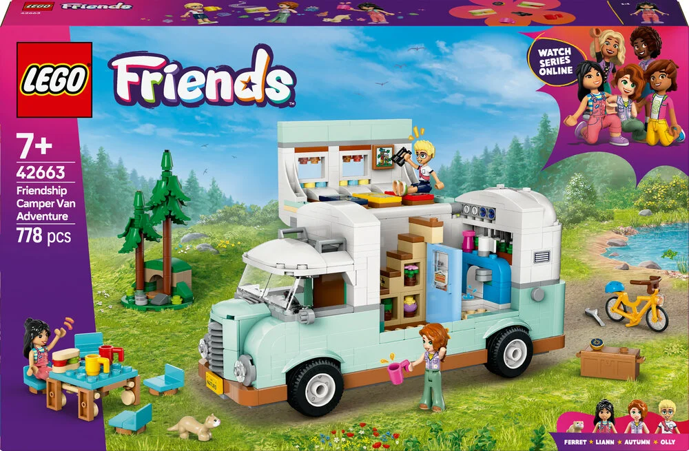 Billede af 42663 LEGO Friends Venskabs-autocamper på eventyr