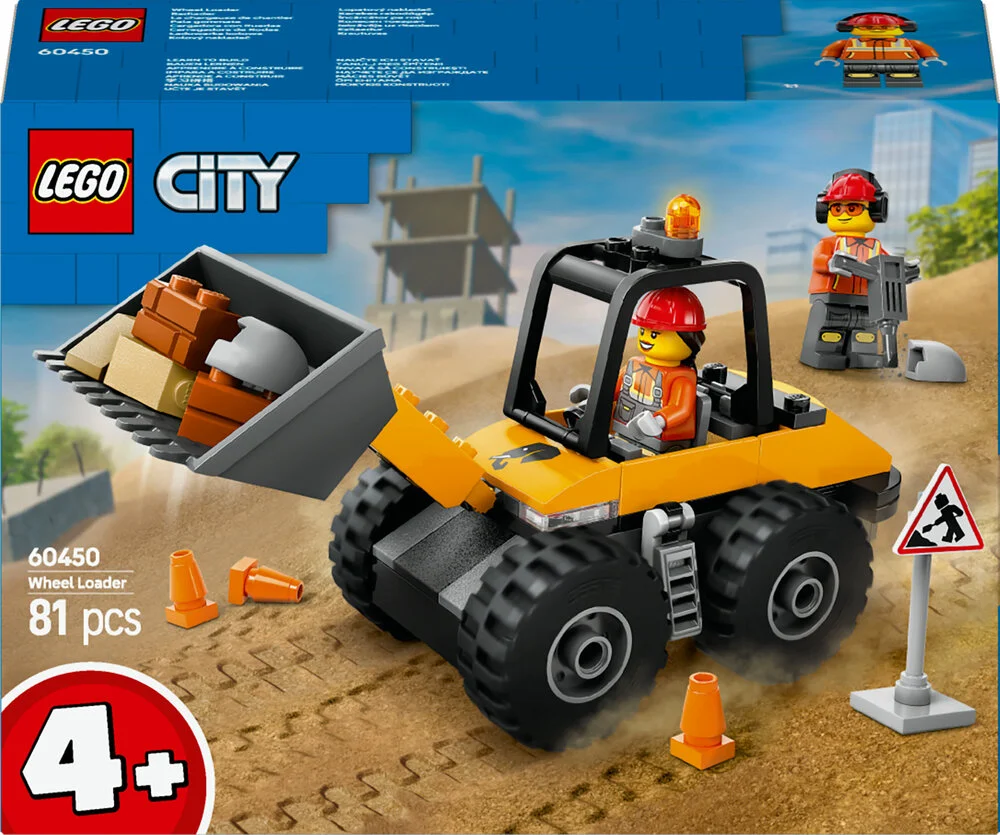 Billede af 60450 LEGO City Great Vehicles Gul gummiged
