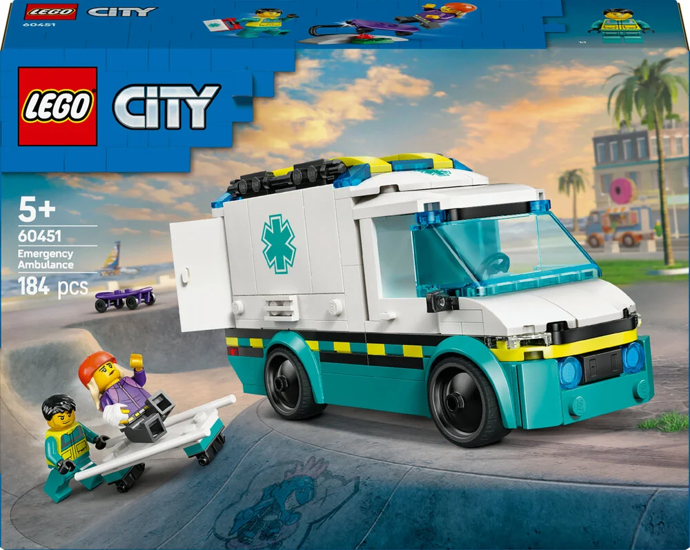 Billede af 60451 LEGO City Great Vehicles Ambulance