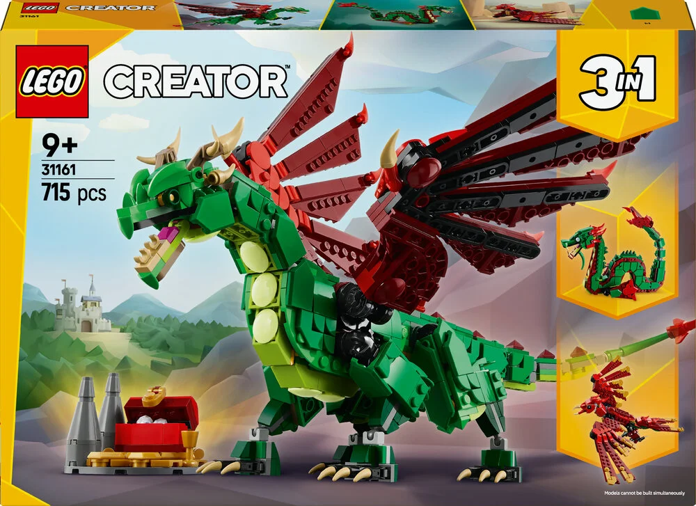 Billede af 31161 LEGO Creator Middelalder-drage