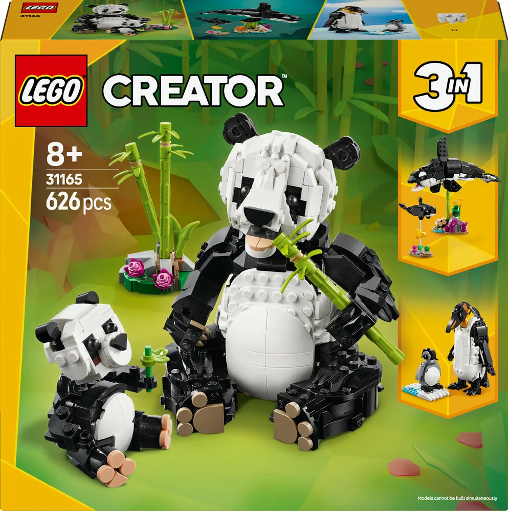 Billede af 31165 LEGO Creator Vilde dyr: Pandafamilie