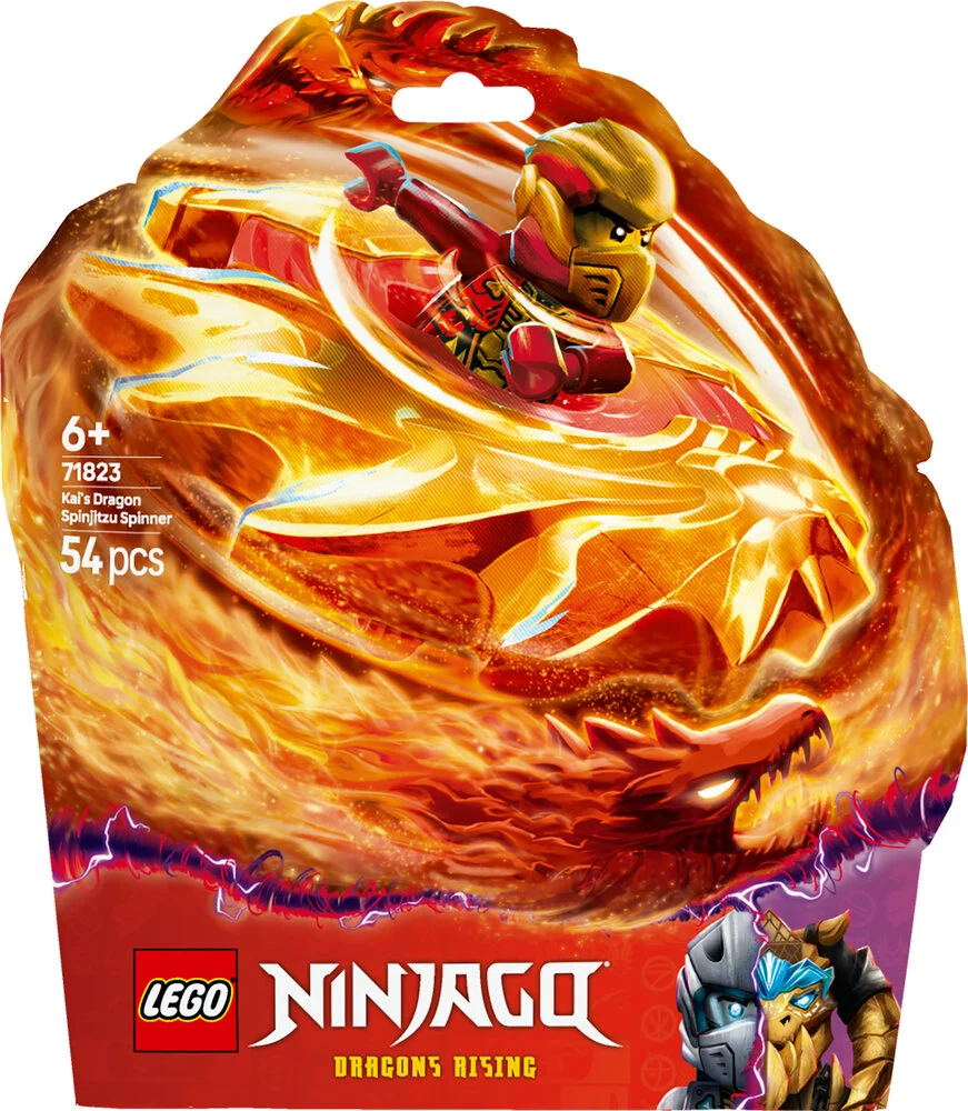 Billede af 71823 LEGO Ninjago Kais drage-Spinjitzu-spinner