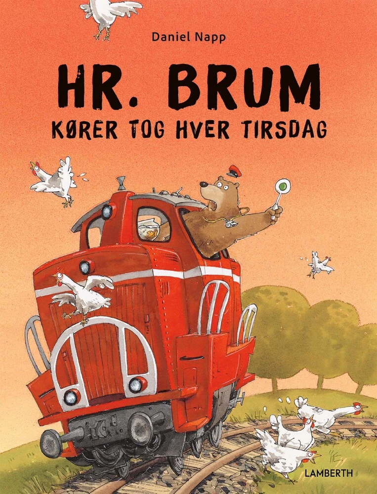 Billede af Hr. Brum kører tog hver tirsdag