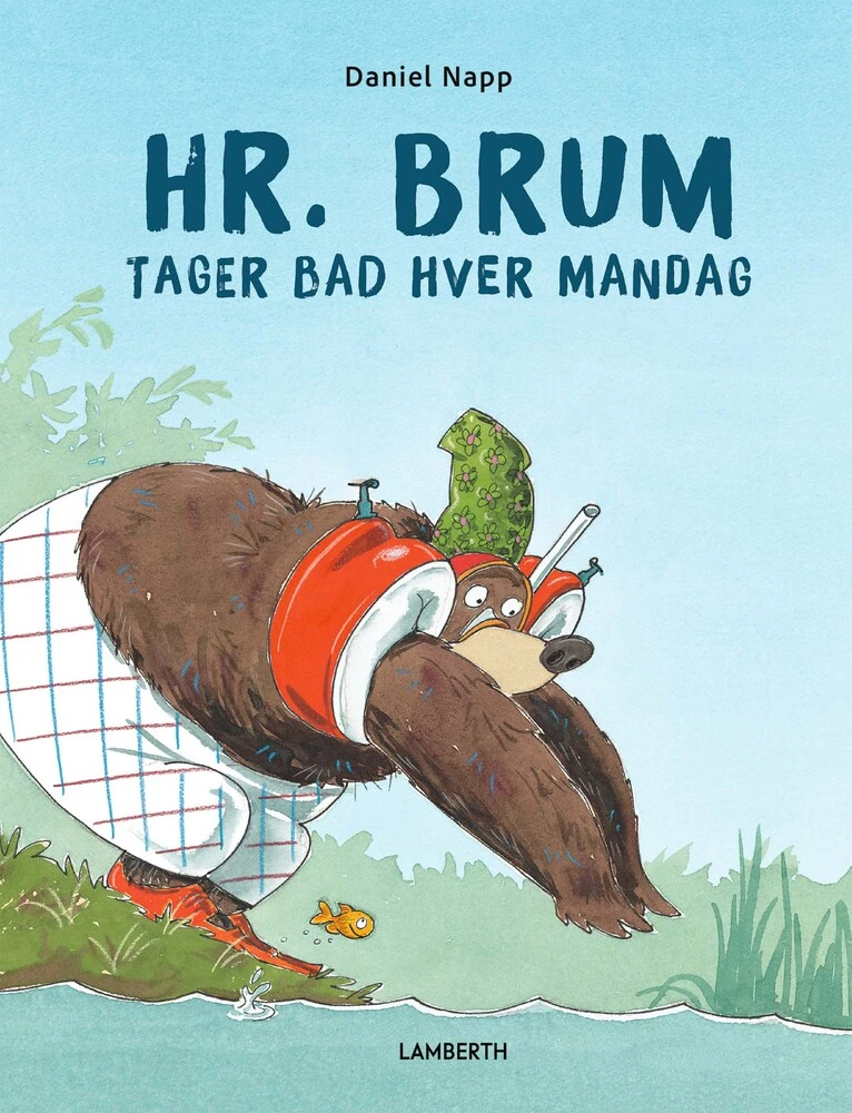 Billede af Hr. Brum tager bad hver mandag