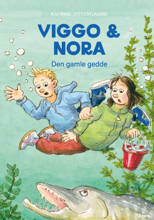 Billede af Viggo & Nora - Den gamle gedde, Grøn Læseklub