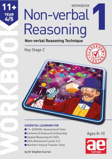 11+ Non-Verbal Reasoning Year 4/5 Workbook 1Non-Verbal Reaso