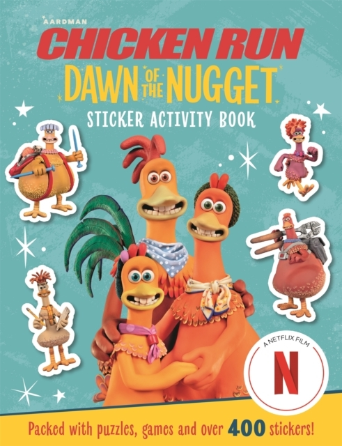 Chicken Run Dawn Of The Nugget Sticker Activity Book