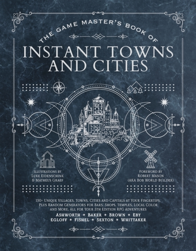 The Game Master'S Book Of Instant Towns and Cities160+ Uniqu