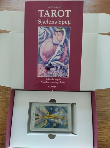 Tarot Sjælens Spejl SÆT Dansk Bog + Engelske kort