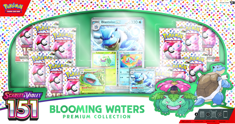 Pokemon Blooming Water 151 Collection SV3.5