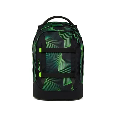 Satch PACK Skoletaske Seismic Green 30L