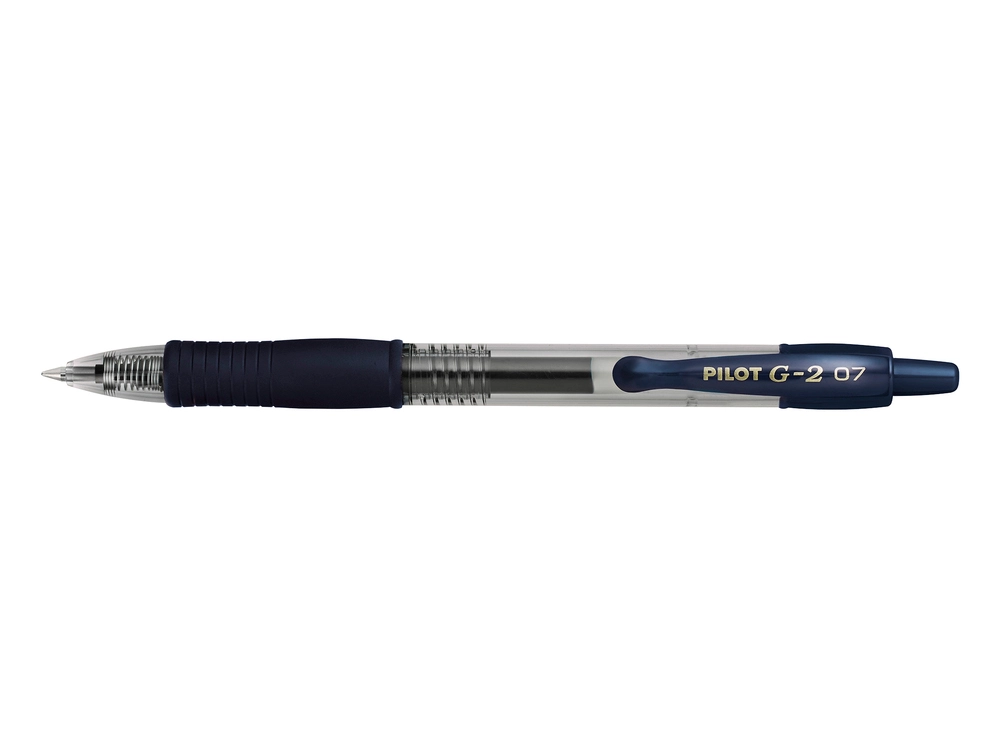 Pilot gelpen G-2 blåsort 0,7 mm billede