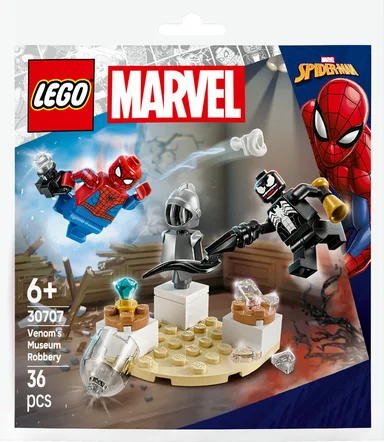 30707 LEGO Super Heroes Marvel Venoms museumstyveri